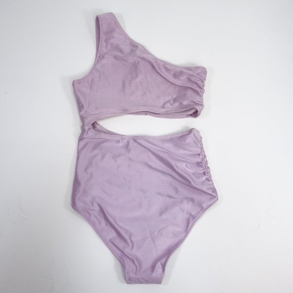 MINKPINK Women's Arabella Asymmetrical One Piece Swimsuit Swimwear Med - L - Picture 13 of 16